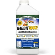 Natures Mace Rabbit Repeller, 40oz Concentrate, Makes 5 Gallons of Spray, Treats 28,000 Sq.ft