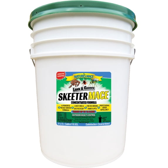 Nature's MACE Skeeter Spray | 5 Gallon Concentrate for Effective Pest Management