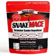 Natures MACE Snake Repellent, 3 lb. Granular Bag, Treats up to 1,500 Sq.ft