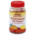 thumbnail image 1 of Nature's Maid Kids First Multivitamin with Omega-3 Gummies, Strawberry, Lemon & Orange, 70 Each - (Pack of 3), 1 of 4