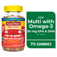 thumbnail image 1 of Nature Made Kids First Multivitamin with Omega-3 Gummies, 70 Count, 1 of 9