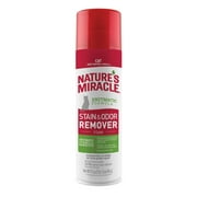 Nature's Miracle Cat Stain and Odor Remover Foam Aerosol, 17.5 oz