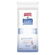 Nature s Miracle Deodorizing Bath Wipes for Dogs, Sunkissed Breeze Scent, 100 Count