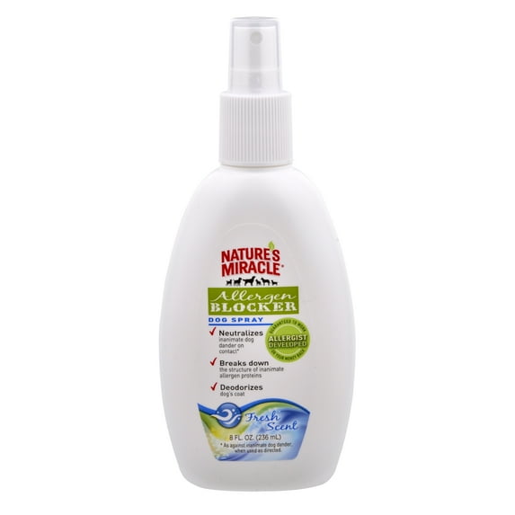 Nature's Miracle Dog Allergen Blocker Spray, 8 oz