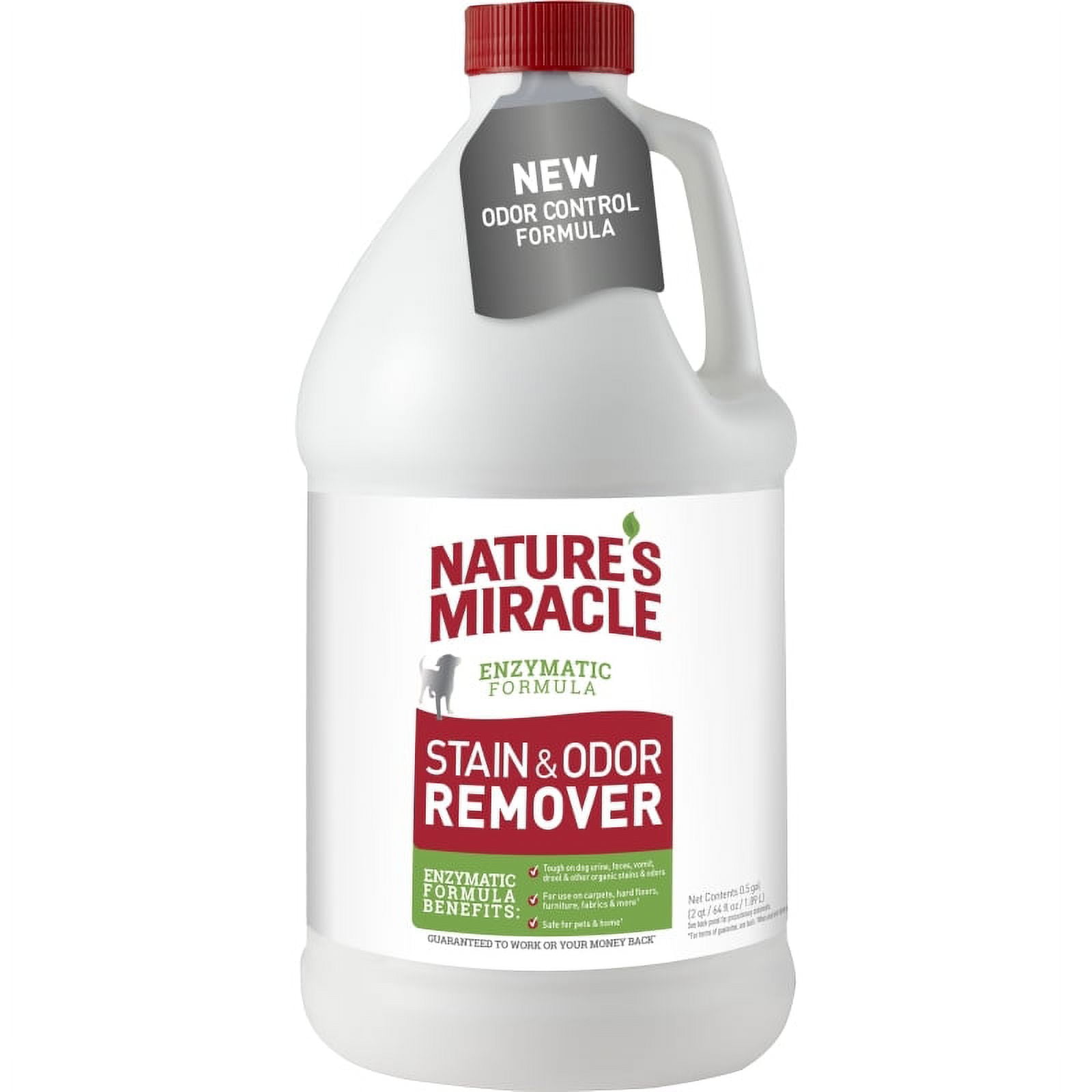 Nature's Miracle Dog Stain & Odor Remover with Enzymatic Formula Pour