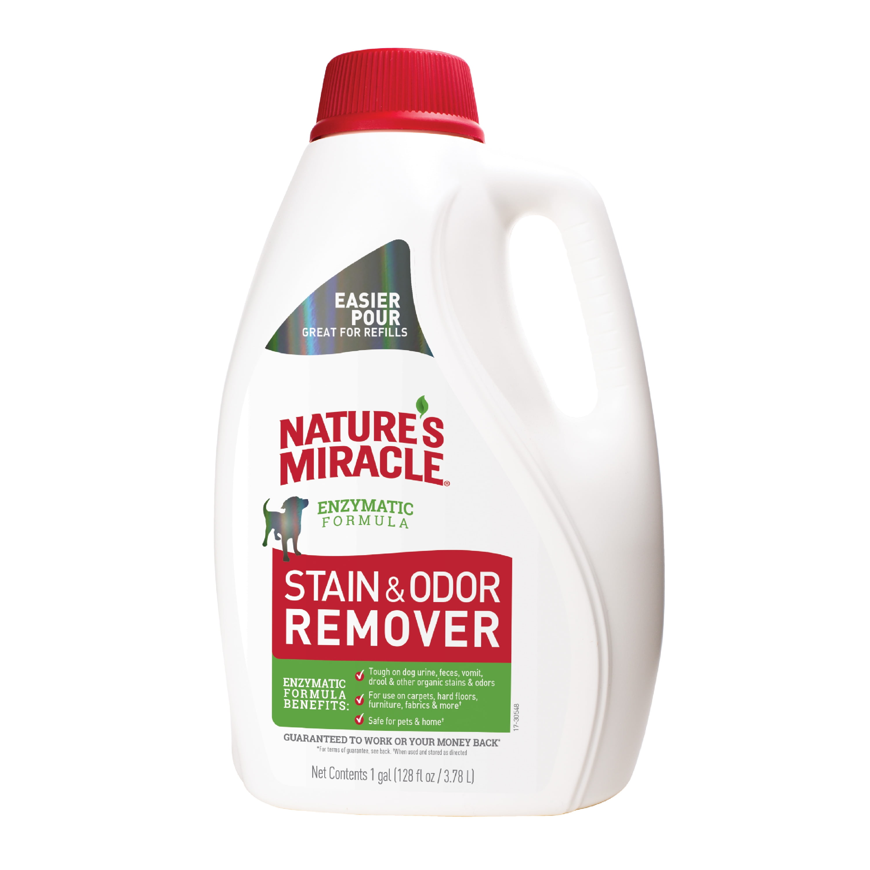 Nature's Miracle Enzymatic Formula Dog Stain and Odor Remover, 1 Gallon