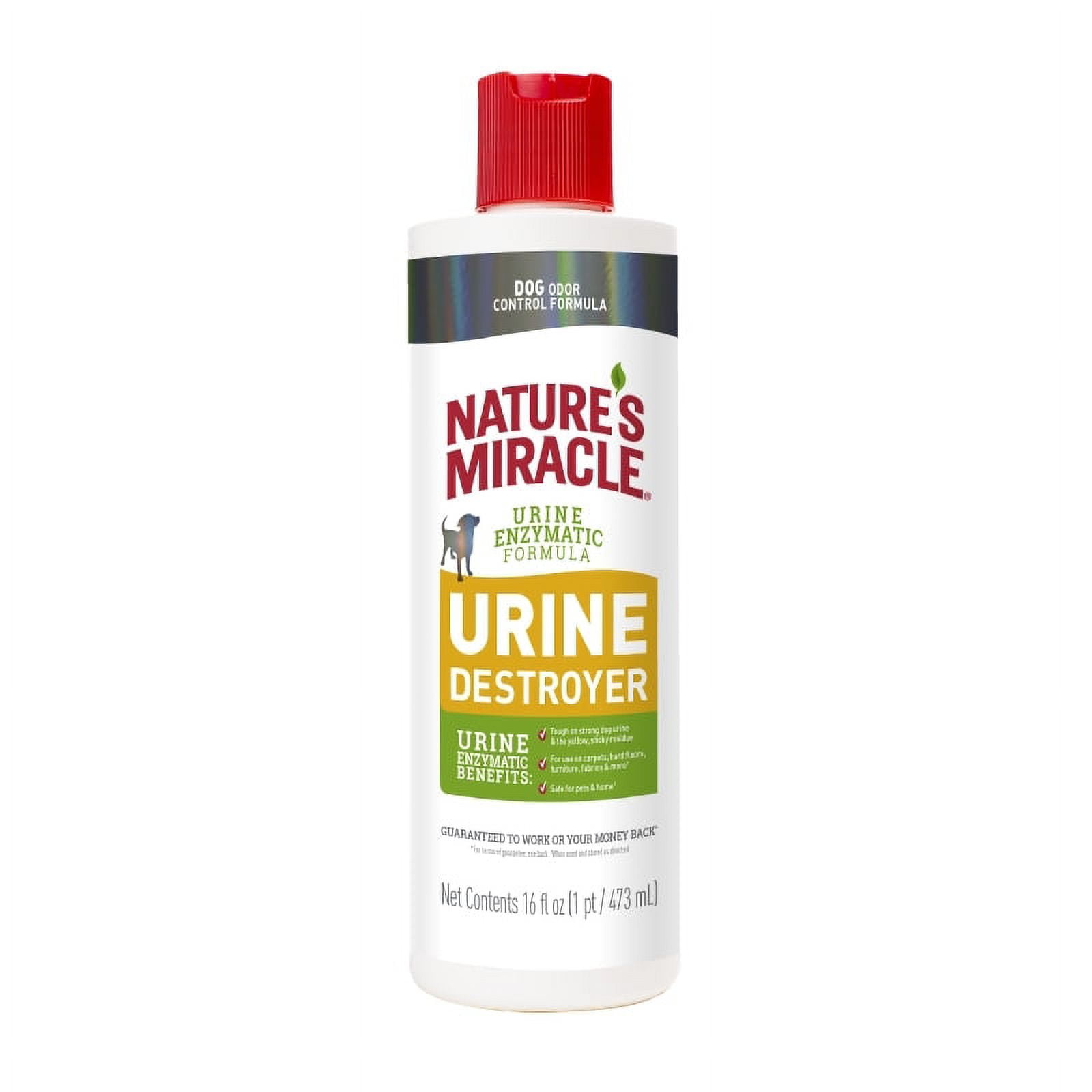 Nature's Miracle Dog Urine Remover with Enzymatic Formula Pour, 16 oz