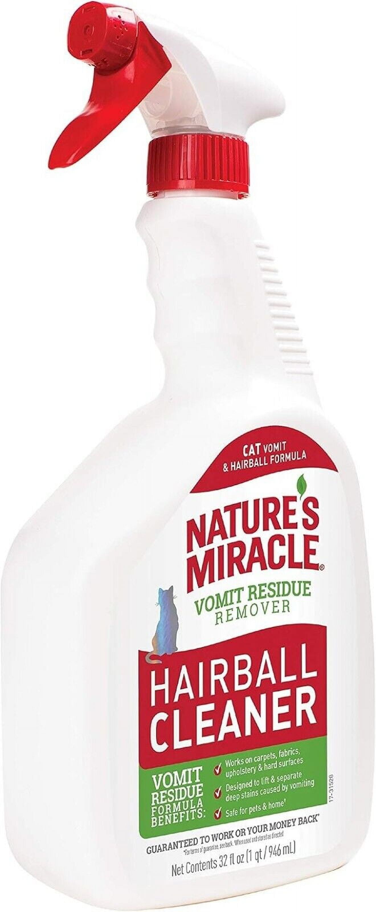 Nature's Miracle Hairball Cleaner 4/32 OZ