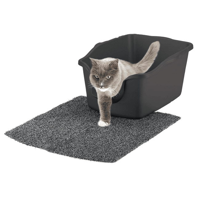 Nature's Miracle HighSided Cat Litter Box, EasyClean Spout, 18.25 x