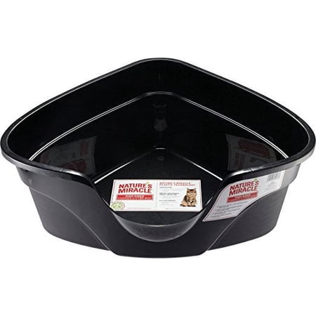 Nature’s Miracle High-Sided Corner Litter Box