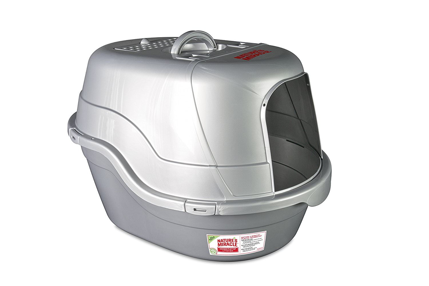 Nature's miracle flip top litter box hotsell
