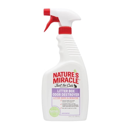 Nature's Miracle Just for Cats Litter Box Odor Destroyer, 24 oz