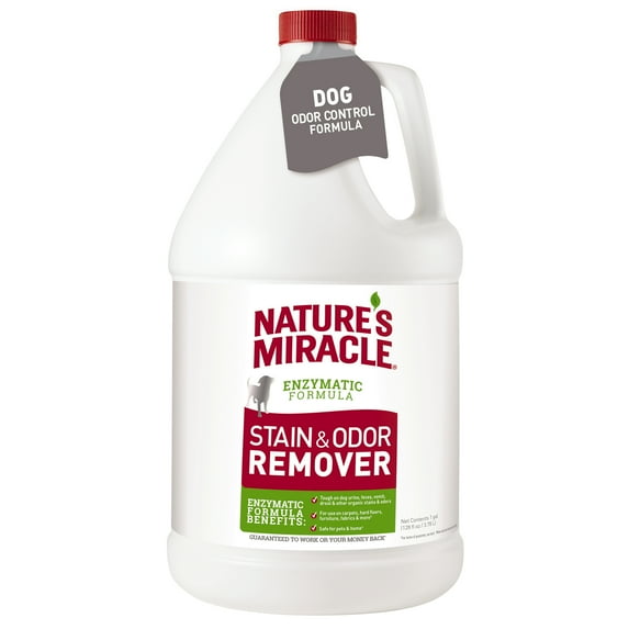 Nature's Miracle Pet Stain Odor Remover, Citrus Scent, 128 Fluid Ounce
