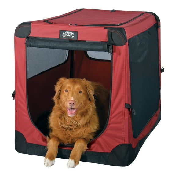 Nature's Miracle Port-A-Crate, 36” Soft Pet Crate