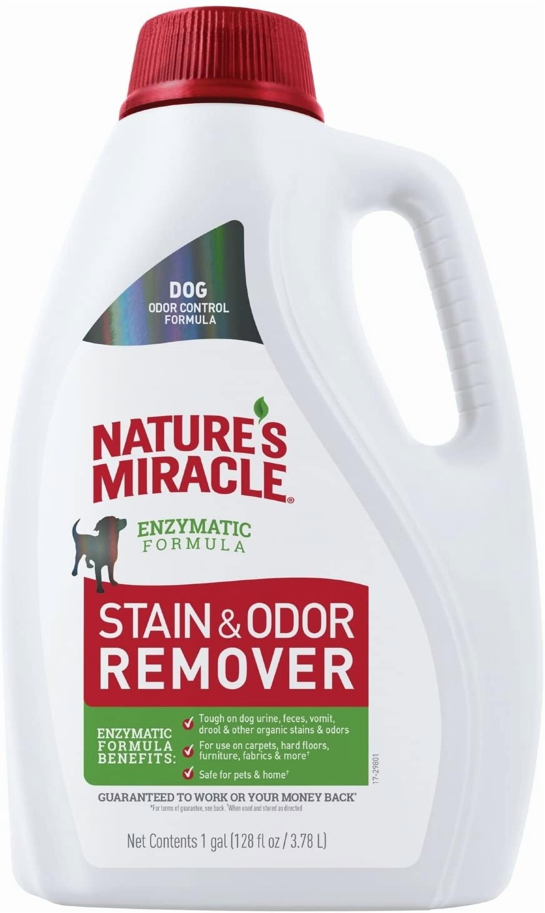 View of Nature’s Miracle® Stain & Odor Remover, Tough on Dog Urine, Feces ...
