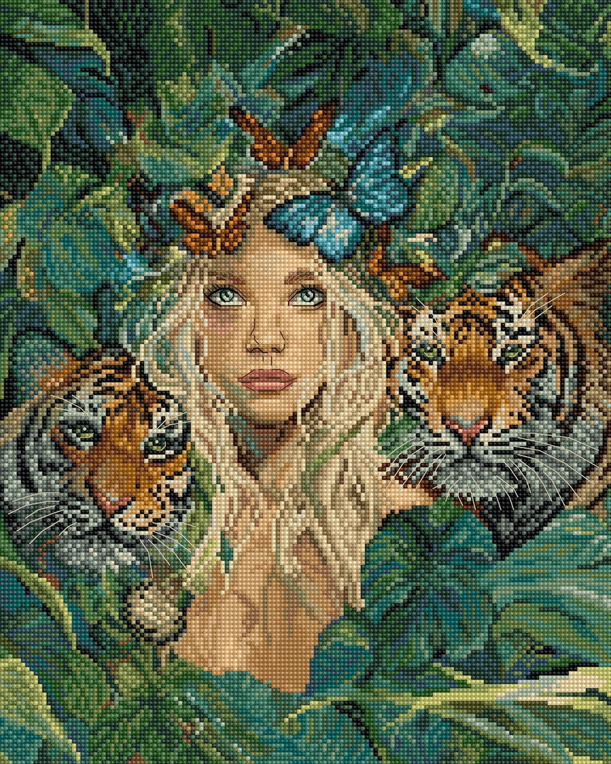 Nature's Muse L9974 Counted Cross Stitch Kit