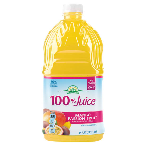 Nature's Nectar 100% Mango Passion Juice, 64 fl oz