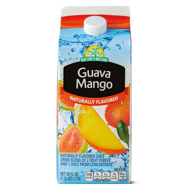 Nature's Nectar Guava Mango Juice Drink, 59 oz - Walmart.com