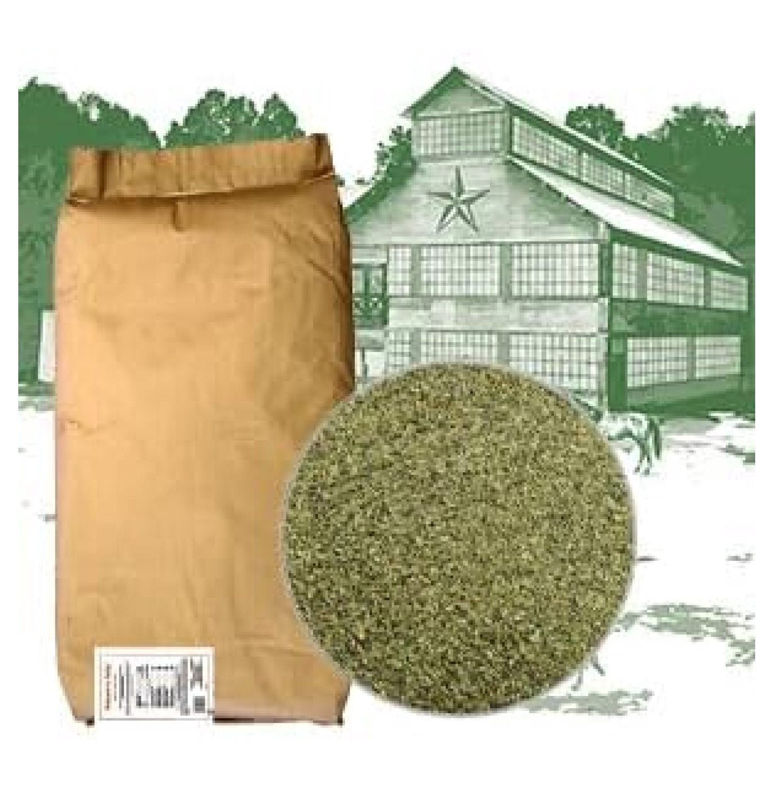 Nature's Organic Kelp Meal - Nutrients for Livestock and Pet - Natural Seaweed Fertilizer Harvested and Dried in Iceland - Sea Kelp for Cattle, Goat, Sheep and Horses, 40 lbs - Made by