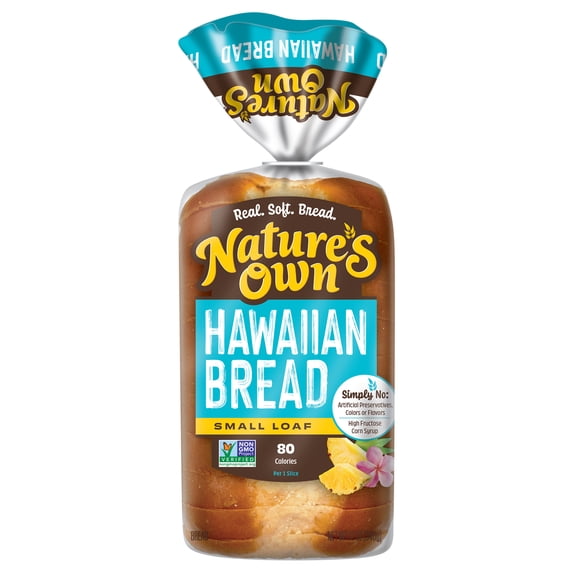 Nature's Own Small Loaf Sliced Hawaiian Sliced Bread, 12 oz