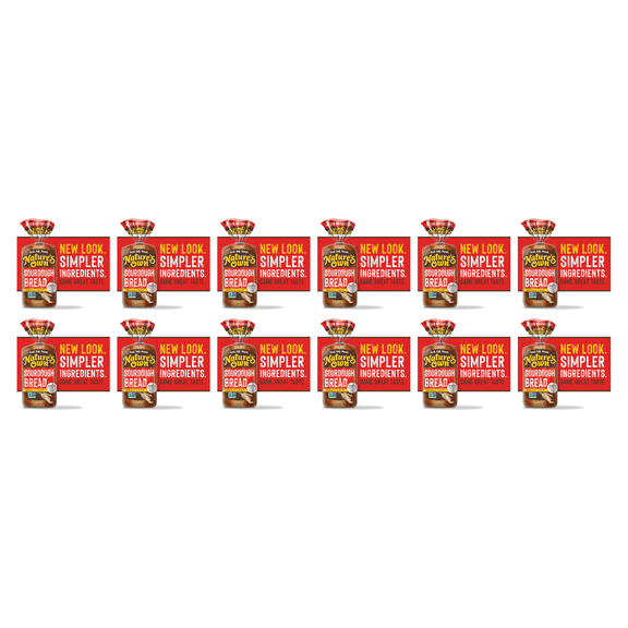 Nature's Own Perfectly Crafted Brioche Style Bread Lo 12-Pack (12 loaves)
