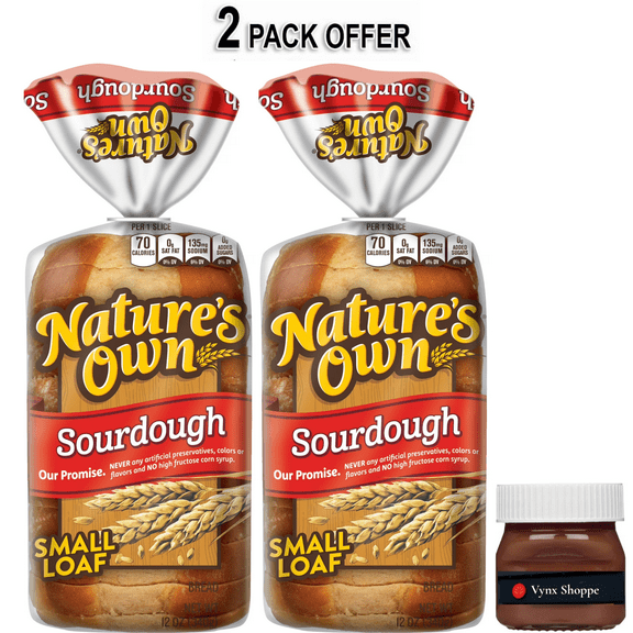 Nature's Own Sourdough, Half Loaf, Sliced Sourdough Sandwich Bread, 12 oz