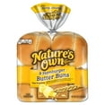 thumbnail image 1 of Nature's Own White Hamburger Butter Buns, 16 oz, (Pack of 3), 1 of 3