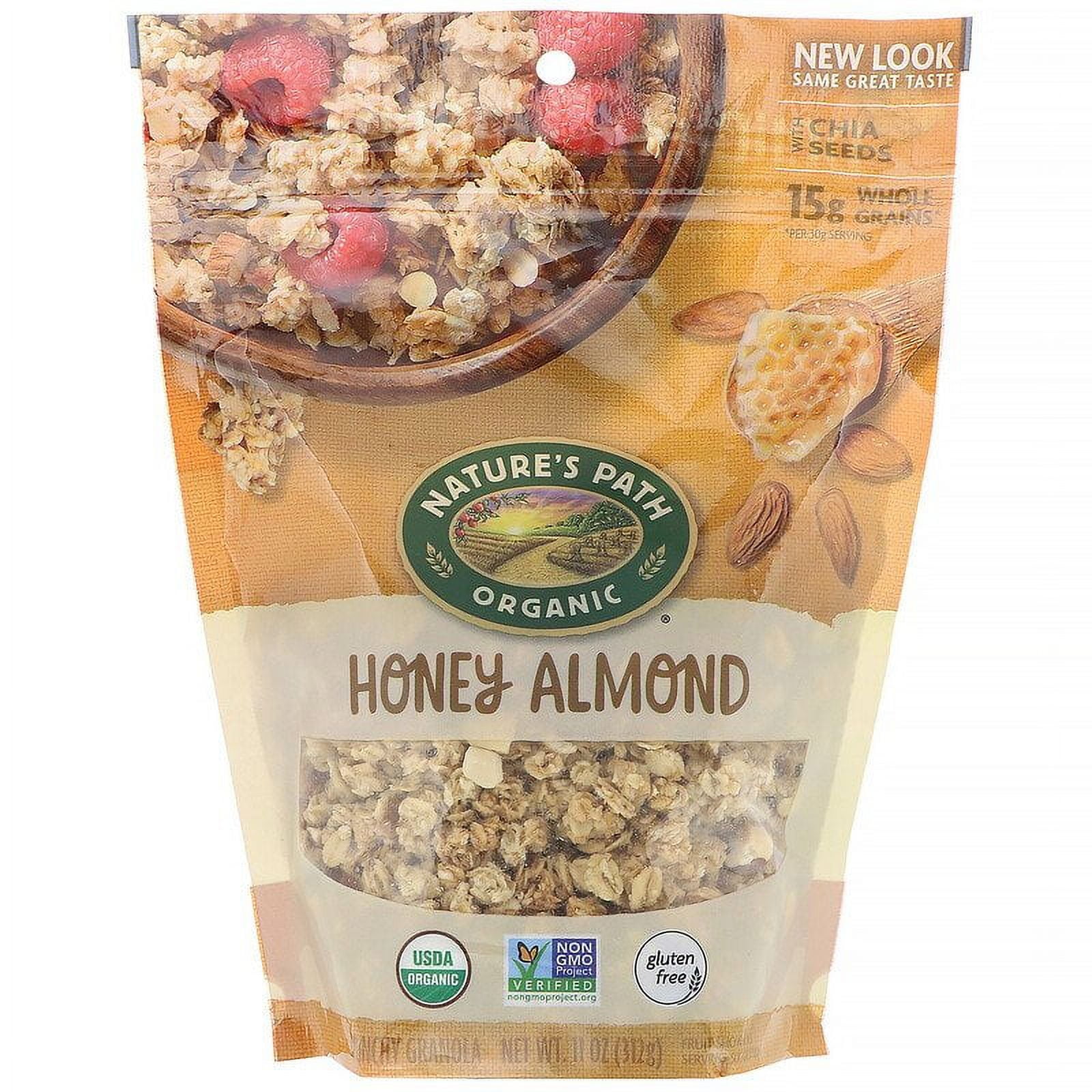 Nature's Path Organic Granola, Honey Almond, Crunchy - 11 oz