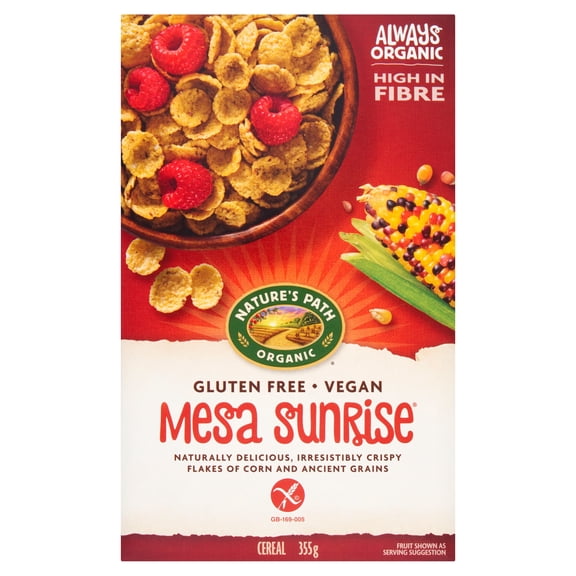 Natures Path Organic Gluten Free Mesa Sunrise Cereal 355G, Imported from Britain