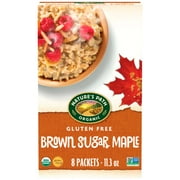Nature's Path Organic Oatmeal, Brown Sugar Maple Instant, 11.3oz Box