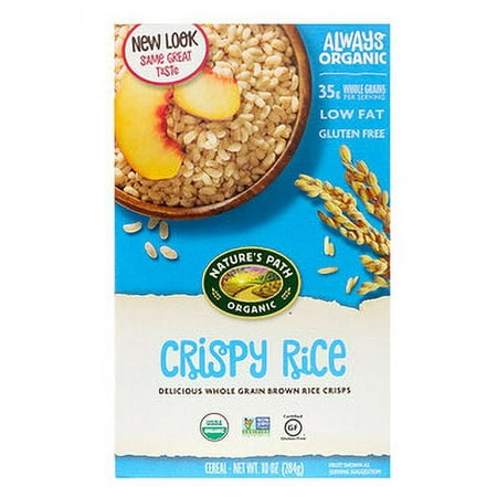 Nature's Path, Organic Crispy Rice Cereal, 10 oz (Pack of 2)