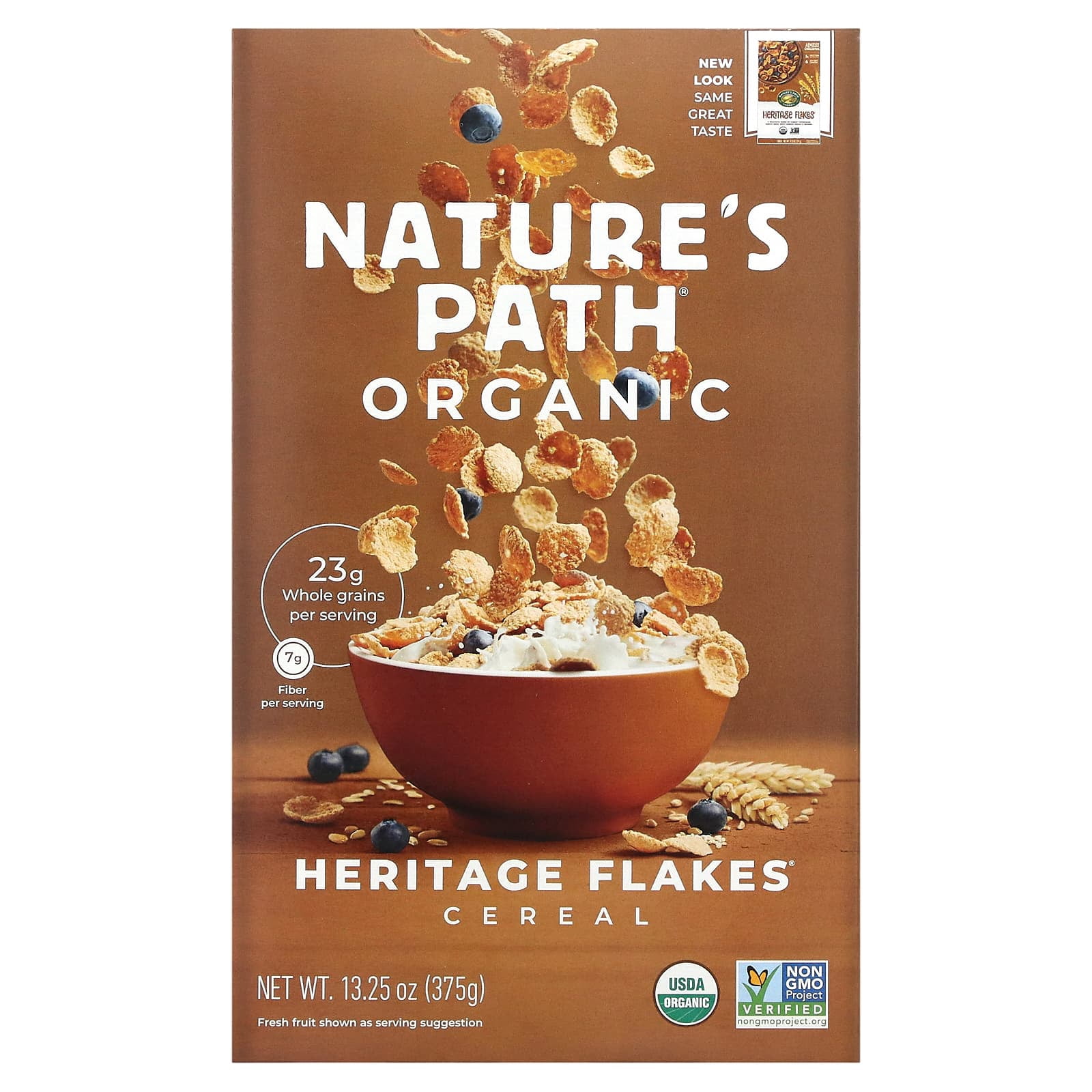 Nature's Path Organic Flake Cereal 13.25 oz Pack of 4 - Walmart.com