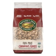 Nature's Path Organic Breakfast Cereal, Flax Plus Cinnamon Flakes, 32oz Bag