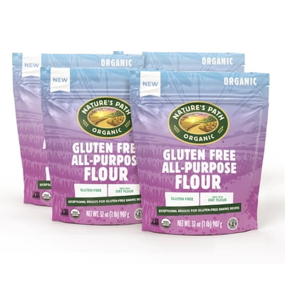 Nature's Path Organic Gluten Free All Purpose Flour, 32oz Bag (pack of 4)