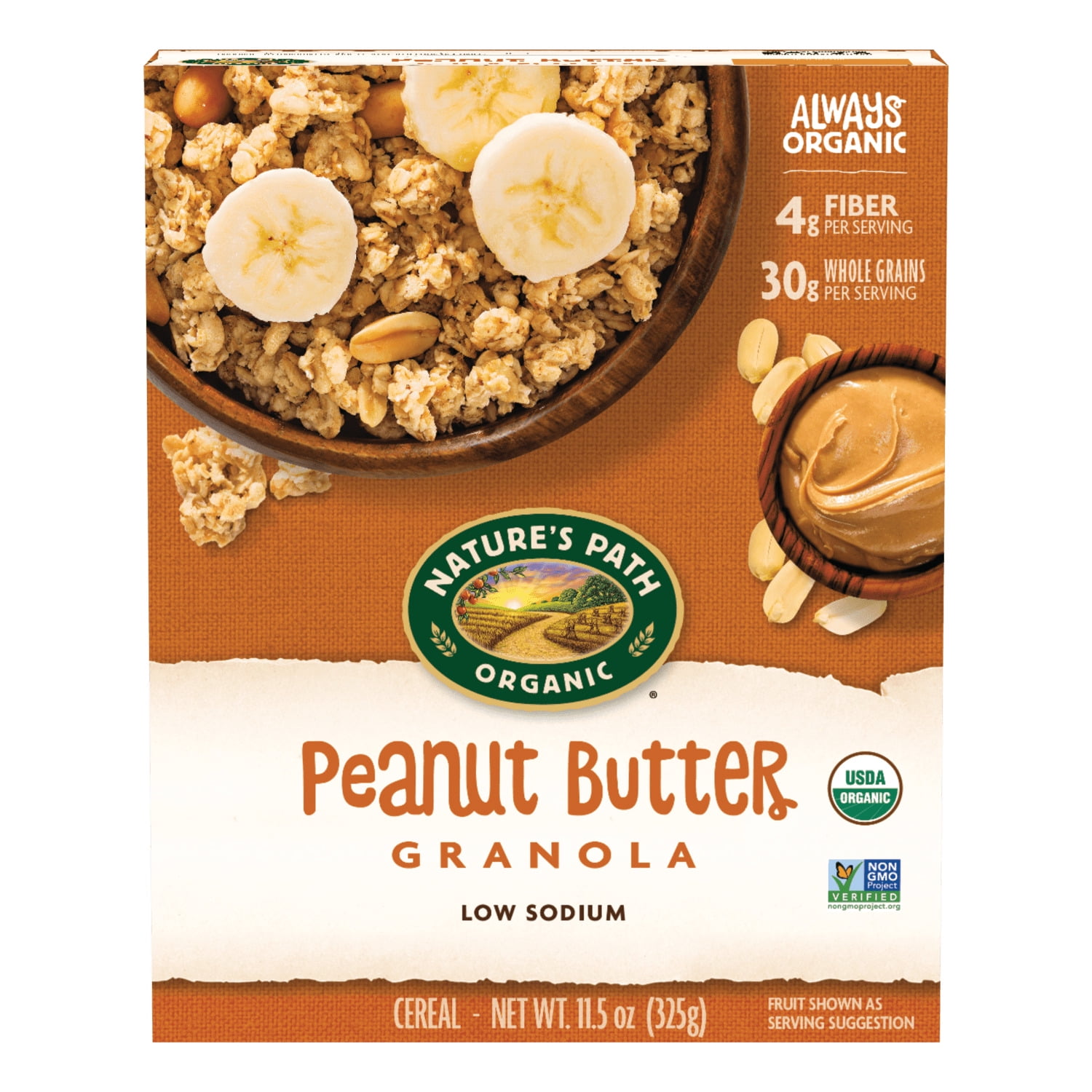 Nature's Path Organic Peanut Butter Granola 11oz Box