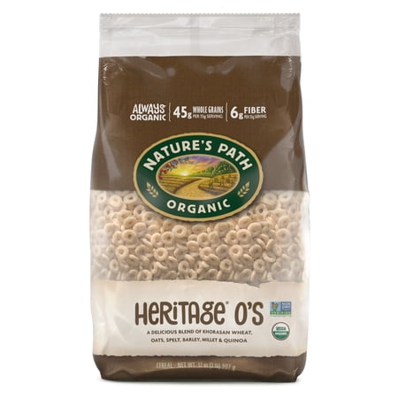 Nature's Path Organic Breakfast Cereal, Heritage O's, 32oz Bag price history and forecast - Nature's Path 77001