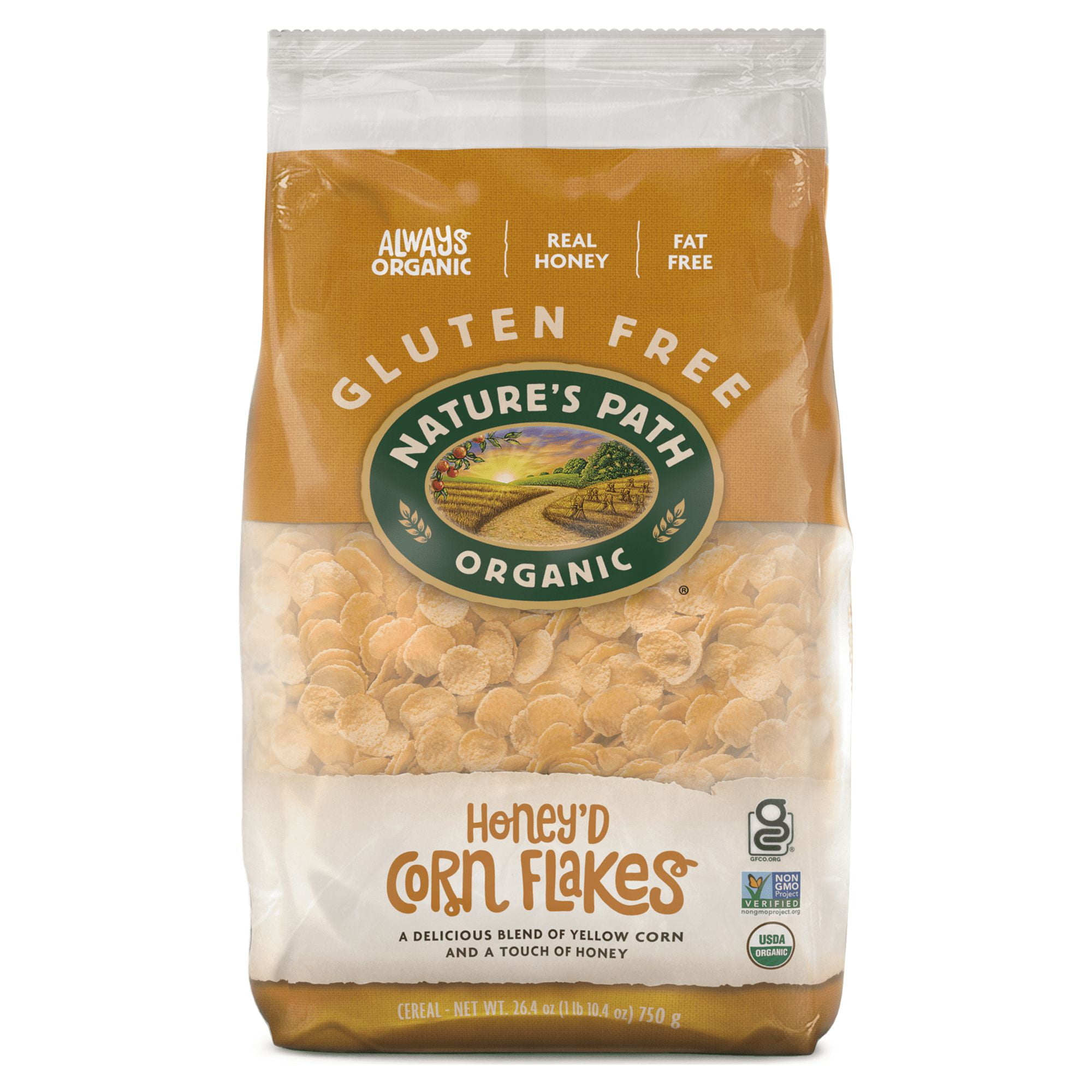 Organic Corn Flakes Cereal, 12 Ounce, Shipped to You