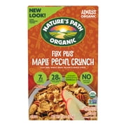 Nature's Path Organic Breakfast Cereal, Flax Plus Maple Pecan Crunch, 11.5oz Box