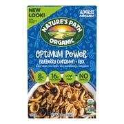 Nature's Path Organic Breakfast Cereal, Optimum Power Blueberry Cinnamon Flax, 14oz Box