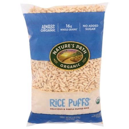Nature's Path Organic Rice DHF10 Puffs Cereal, 6 oz