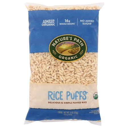 Nature's Path Organic Rice Puffs Cereal, 6 oz