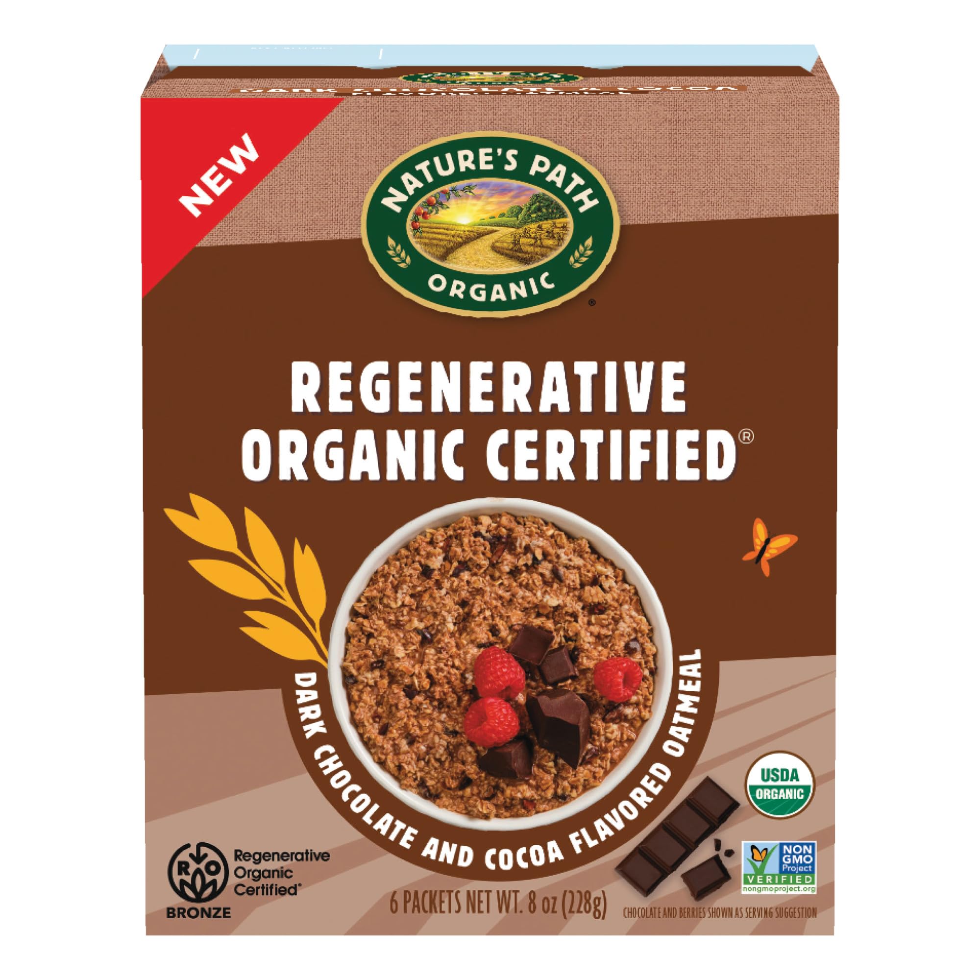 Nature's Path Regenerative Organic MMF7 Certified Dark Chocolate