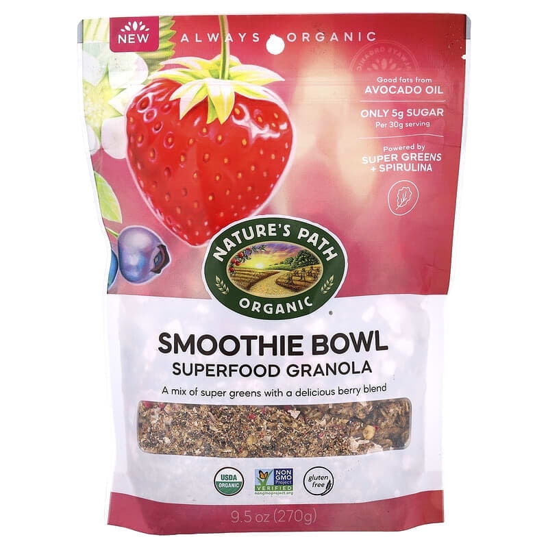 Nature's Path Granola Smoothie Bowl 9.5oz 4-Pk