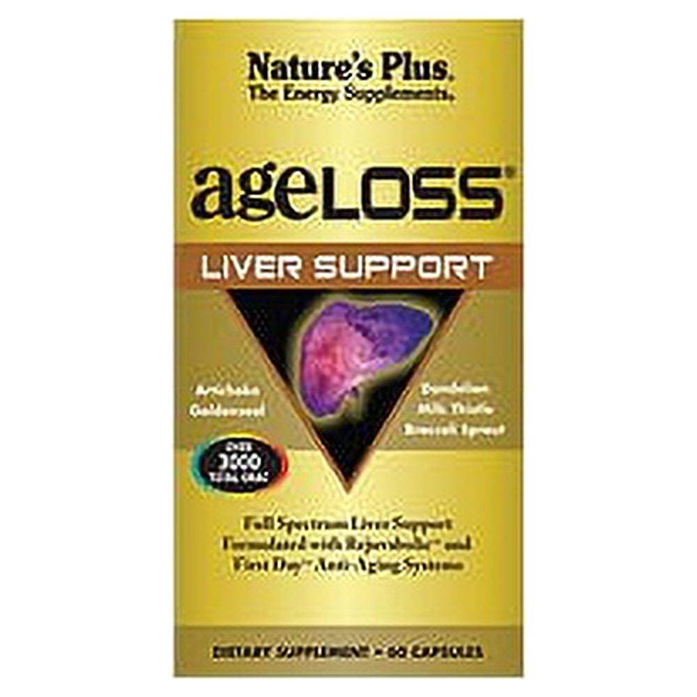 Nature's Plus Ageloss Liver Support 90 VegCap