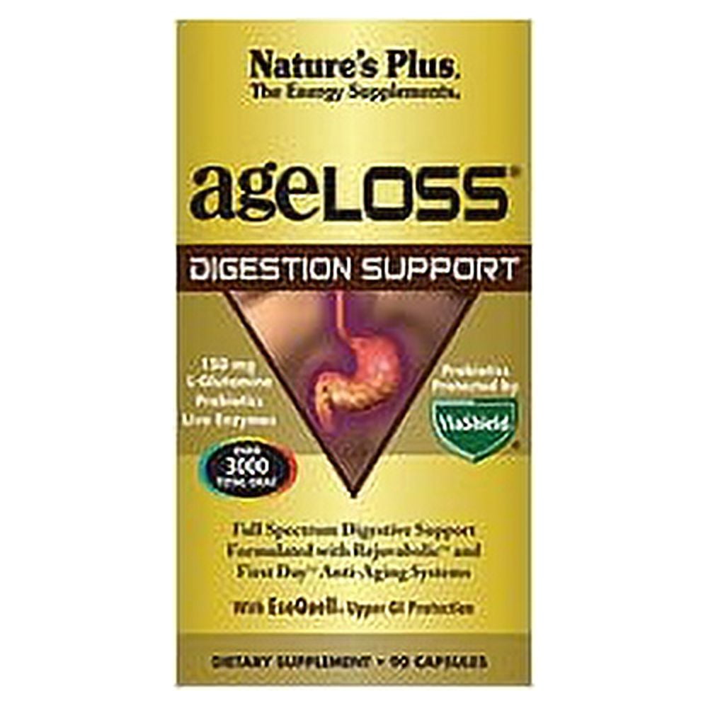 Natures Plus Ageloss Digestion Support 90 VegCap