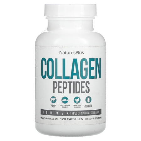Nature's Plus Collagen Peptides, 120 Capsules