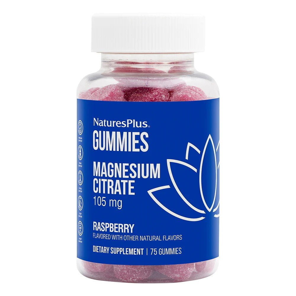 Nature's Plus Magnesium Citrate 105 Mg 75 Gummy