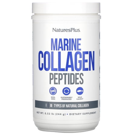 Nature's Plus Marine Collagen 0.53 lb (244 g) Powder