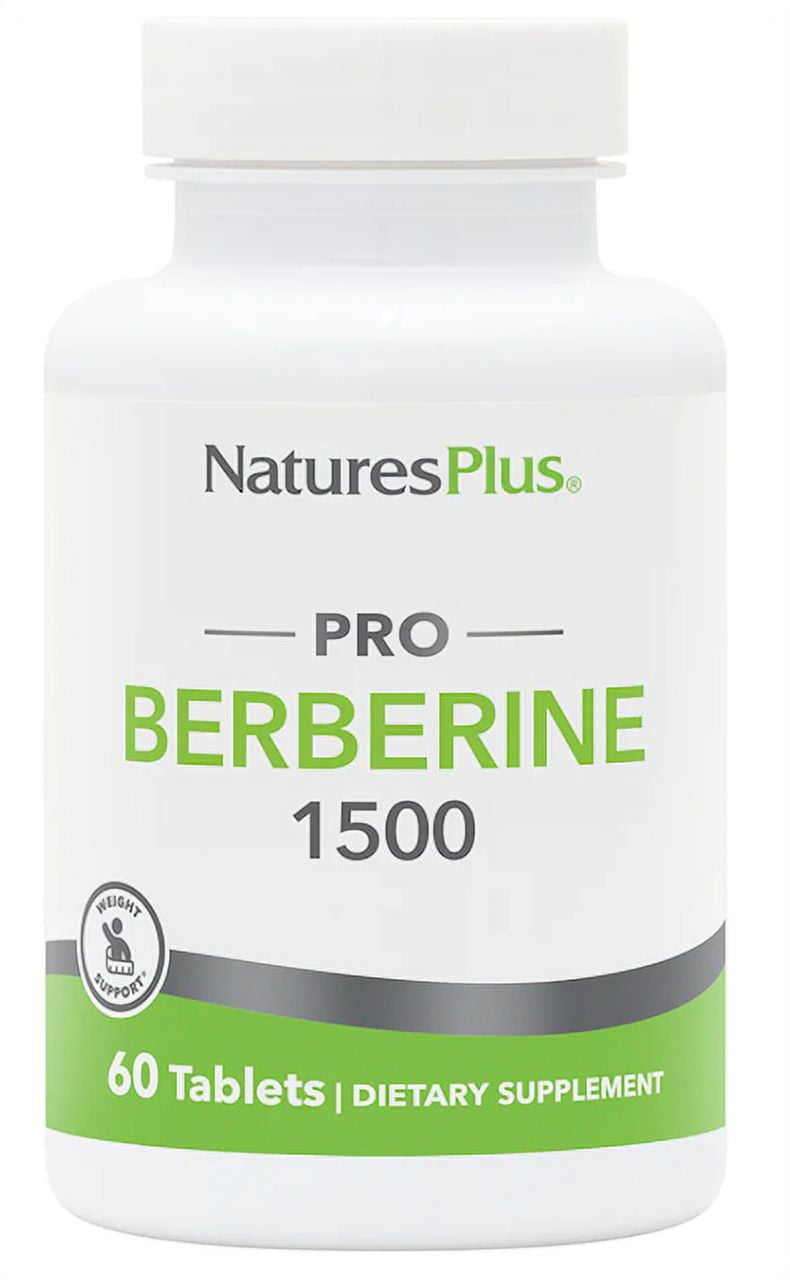 NaturesPlus Berberine 1500 mg 60 Tablets