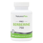 NaturesPlus Berberine 750 mg 60 Capsules